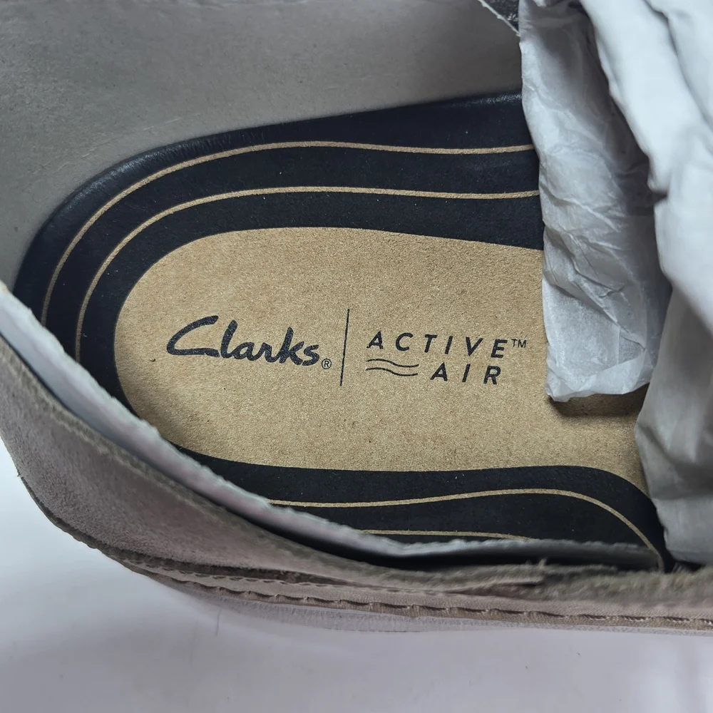 Clarks Nature 5 Moc Nubuck Leather Boat Moccasins Shoes Men's Size 13
